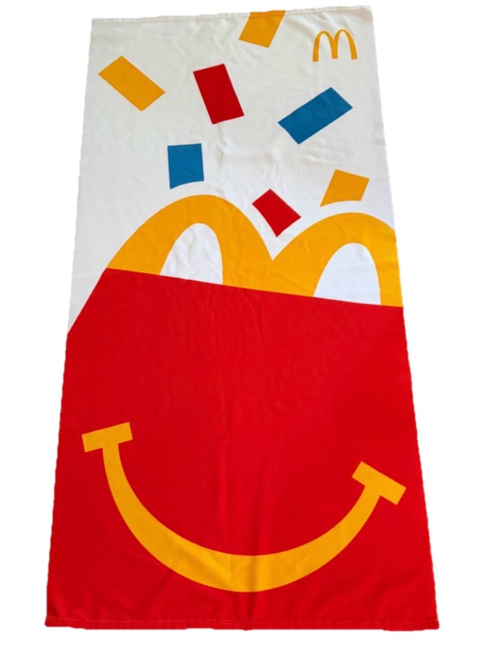 McDonald's Italian Limited Edition Promotional 2023 Beach Towel